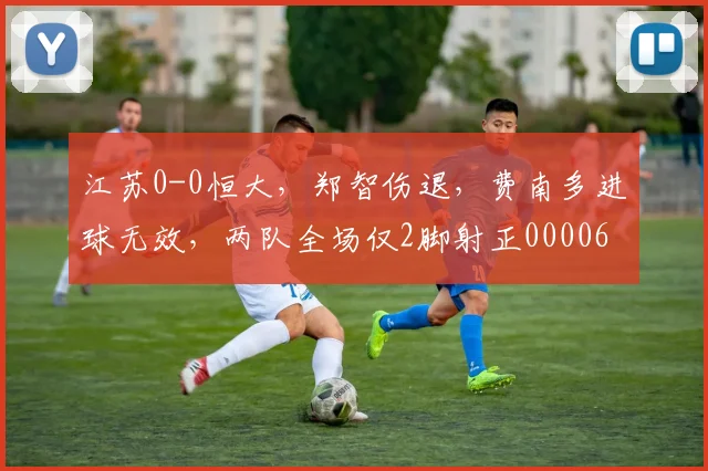 江苏0-0恒大，郑智伤退，费南多进球无效，两队全场仅2脚射正0000644
