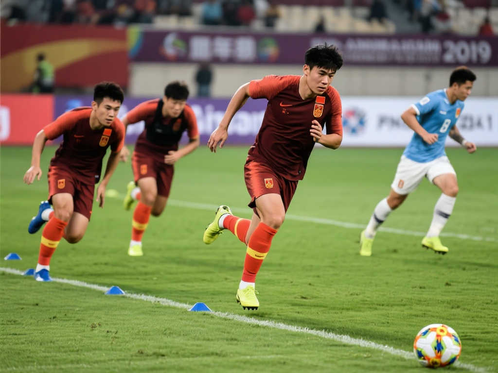 在激烈的足 在激烈的足